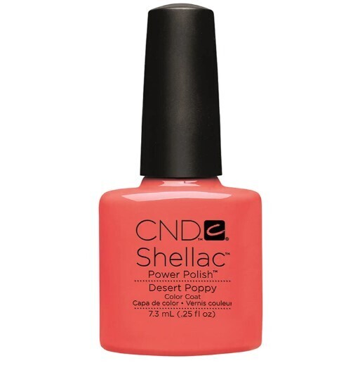 CND Shellac &#39;Desert Poppy&#39; Gel Polish 7.3ml