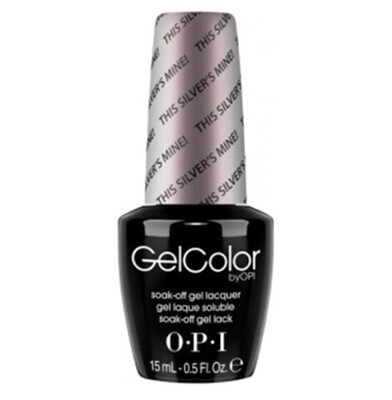 O.P.I GelColor Gel Polish - This Silvers Mine 15ml