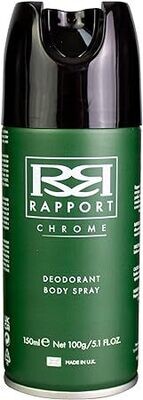 Rapport Chrome Deodorant Body Spray 150ml