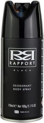 Rapport Black Deodorant Body Spray 150ml