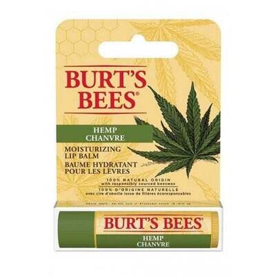 Burt&#39;s Bees Hemp Chanvre Moisturising Lip Balm
