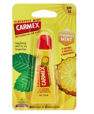 Carmex Moisturising Lip Balm Tube - Pineapple Mint