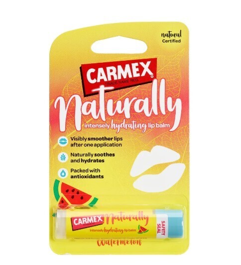 Carmex Naturally Moisturising Lip Balm Stick - Watermelon