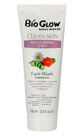 Bio Glow Clean Skin Moisturising 3 in 1 Face Wash 100ml