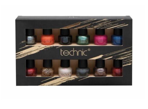 Technic 12 Assorted Mini Nail Polish Gift Set