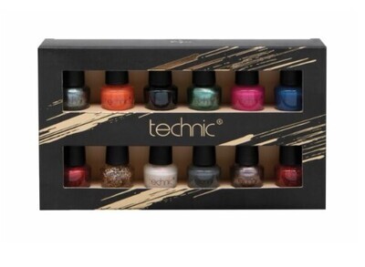 Technic 12 Assorted Mini Nail Polish Gift Set