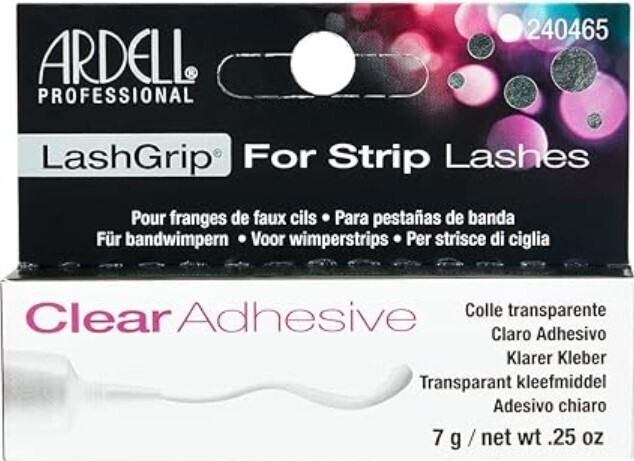 Ardell LashGrip For Strip Lashes - Clear Adhesive - 7g