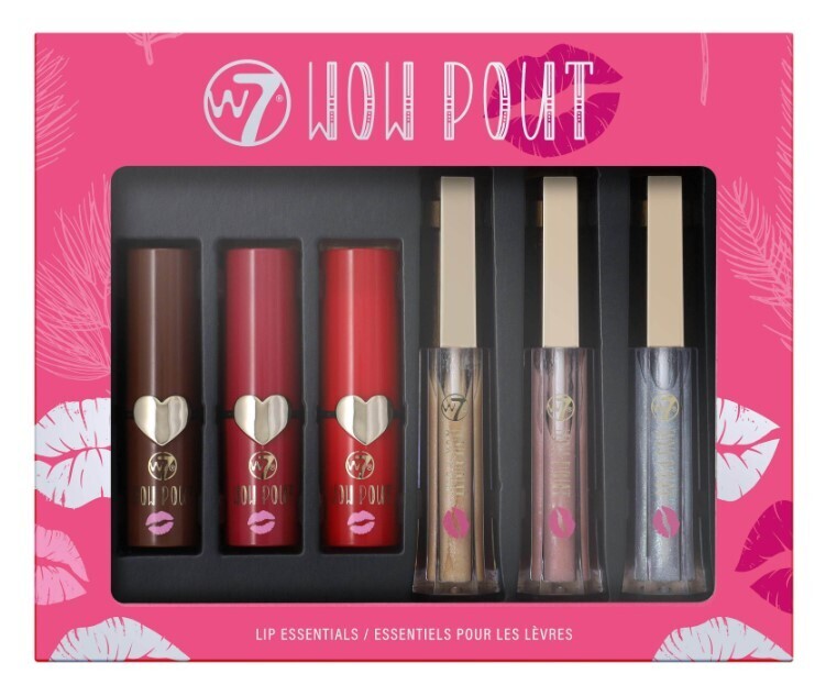 W7 Wow Pout Lip Essentials Gift Set
