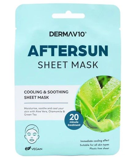 Derma V10 Aftersun Sheet Mask