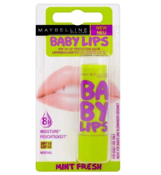 Maybelline Baby Lips Moisturising Lip Balm - Mint Fresh
