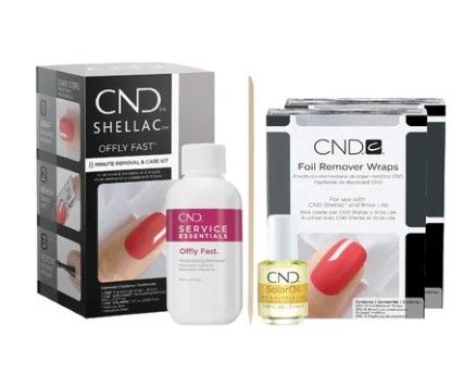 CND Shellac Offly Fast 8 Minute Removal &amp; Care Kit
