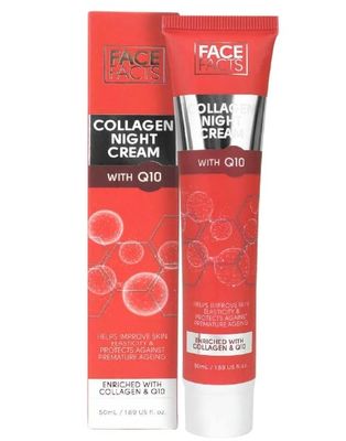 Face Facts Collagen Night Cream With Q10 - 50ml