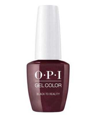 O.P.I GelColor Gel Polish - Black to Reality 15ml