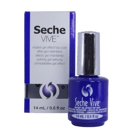 Seche Vive Instant Gel Effect Top Coat - 14ml
