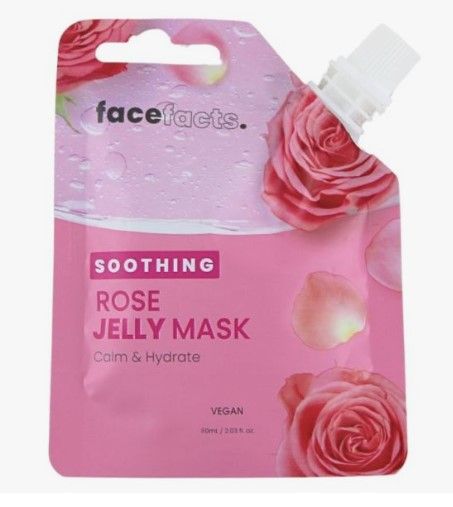 Face Facts - Soothing Rose Jelly Mask - Calm + Hydrate