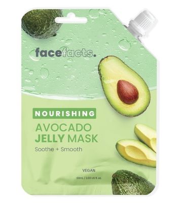 Face Facts - Nourishing Avocado Jelly Mask - Soothe + Smooth