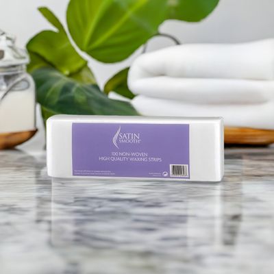 Satin Smooth - Non-Woven High Quality Waxing Strips - Pack of 100