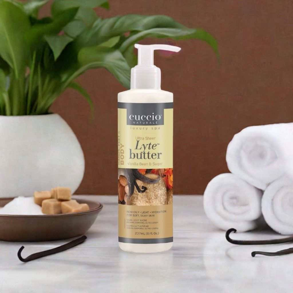 Cuccio - Vanilla Bean &amp; Sugar Lyte Body Butter 237ml