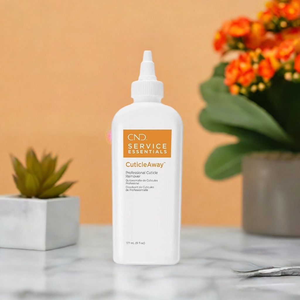 CND Cuticle Away 177ml - Professional Nail Care Solution with Aloe Vera