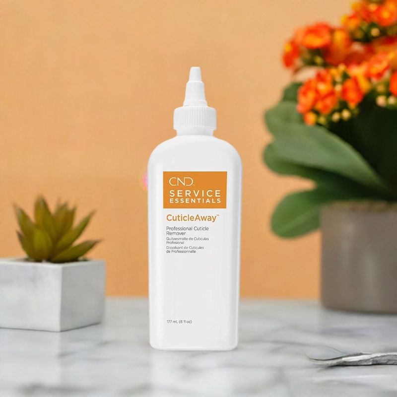 CND Cuticle Away 177ml - Professional Nail Care Solution with Aloe Vera