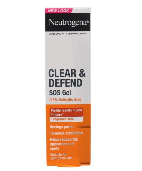 Neutrogena Clear &amp; Defend SOS Rapid Gel (15ml)