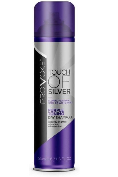 Provoke Touch of Silver Purple Toning Dry Shampoo (200ml)