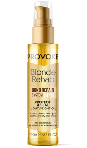 PROVOKE Blonde Rehab Bond Repair System No.5 Protect &amp; Seal Lightweight Oil (100ml)