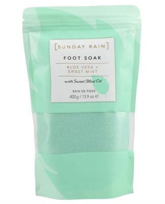Sunday Rain Aloe Vera &amp; Sweet Mint Foot Soak 400g