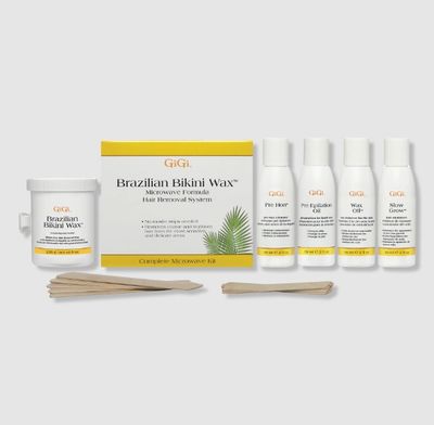 GiGi Brazilian Bikini Wax Microwave Kit – Salon Quality Waxing at Home