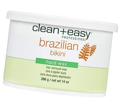 Clean + Easy Brazilian Bikini Hair Removal Hard Wax 396g