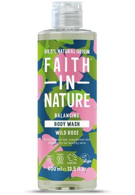 Faith in Nature - Wild Rose Body Wash 400ml