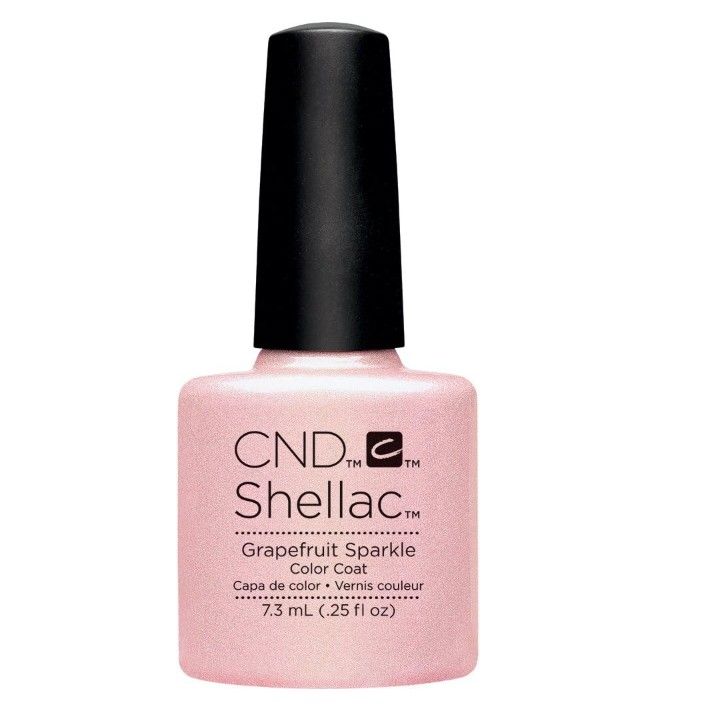 CND Shellac &#39;Grapefruit Sparkle&#39; Gel Polish 7.3ml