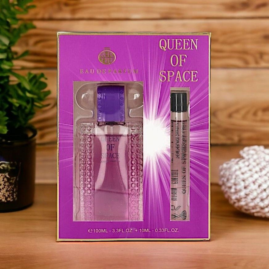 Real Time Ladies Perfume Gift Set – Queen of Space 100ml + 10ml