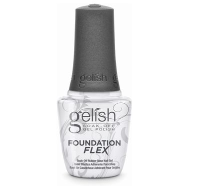 Gelish Soak-Off Gel Polish - Foundation Flex - Clear (15ml)