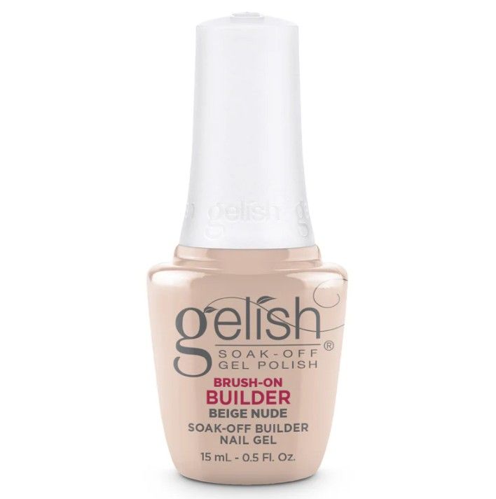 Gelish Brush-on Builder Gel - Beige Nude (15ml)