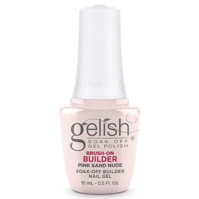 Gelish Brush-on Builder Gel - Pink Sand Nude (15ml)