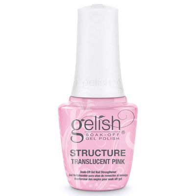Gelish Brush on Structure Gel - Translucent Pink (15ml)