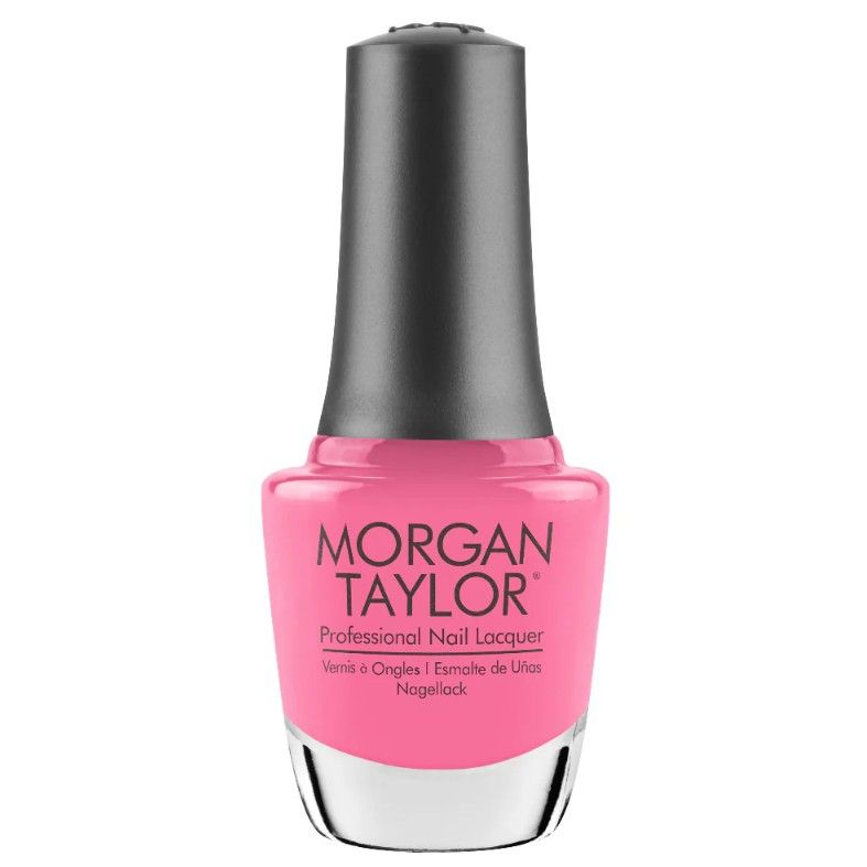 Morgan Taylor Make You Blink Pink Nail Polish - 15ml