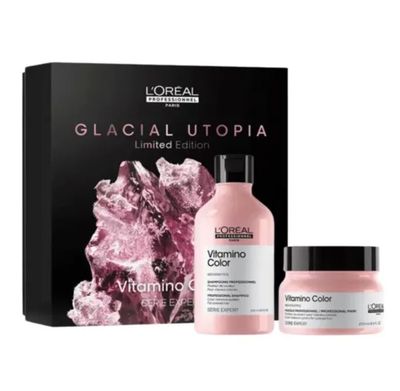 Loreal Professional Glacial Utopia Vitamino Color 2 Piece Gift Set