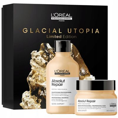 Loreal Professional Glacial Utopia Absolut Repair 2 Piece Gift Set