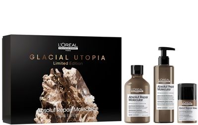 Loreal Professional Glacial Utopia Absolut Repair Molecular 3 Piece Gift Set