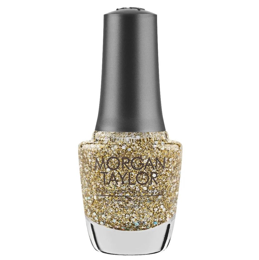 Morgan Taylor All That Glitters is Gold Nail Polish - 15ml