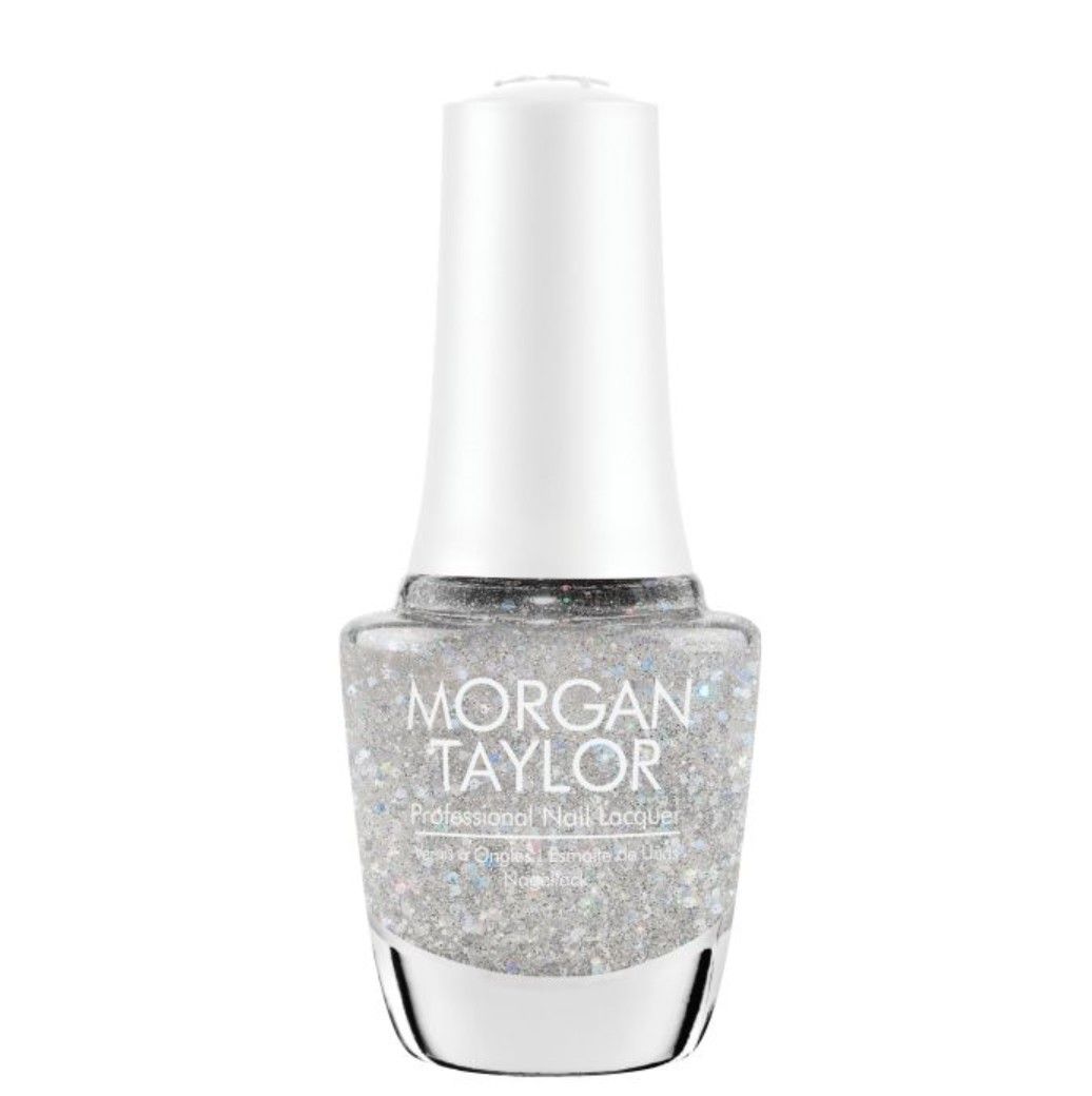 Morgan Taylor Crystal Snowdrop Nail Polish - 15ml