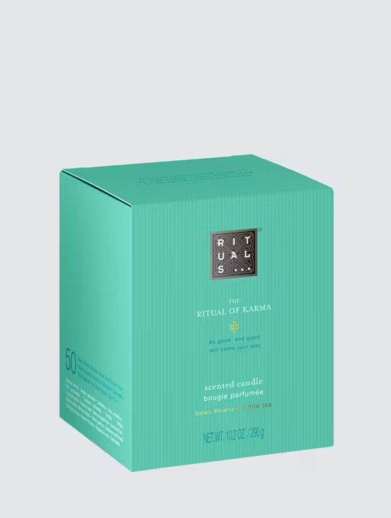 Rituals - The Ritual of Karma Lotus Flower &amp; White Tea Scented Candle - 290g