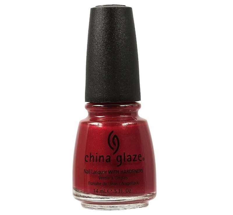 China Glaze 'Go Crazy Red' Nail Polish 14ml