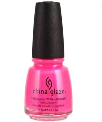 China Glaze 'Pink Voltage' Nail Polish 14ml China Glaze 'Pink Voltage' Nail Polish 14ml