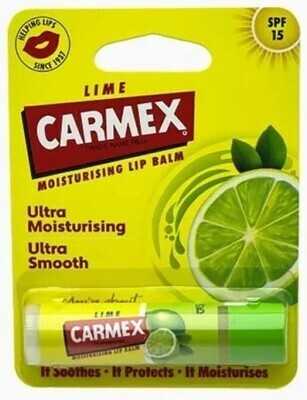 Carmex Moisturising Lip Balm Stick - Lime (4.25g)