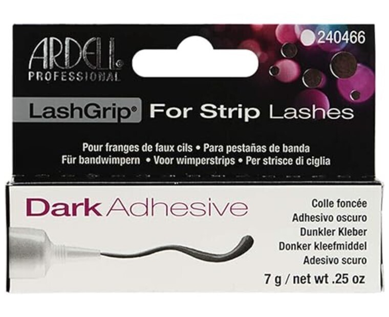 Ardell LashGrip For Strip Lashes - Dark Adhesive - 7g Ardell LashGrip For Strip Lashes - Dark Adhesive - 7g
