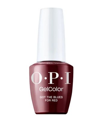 O.P.I GelColor Intelli-Gel Polish - Got The Blues For Red 15ml