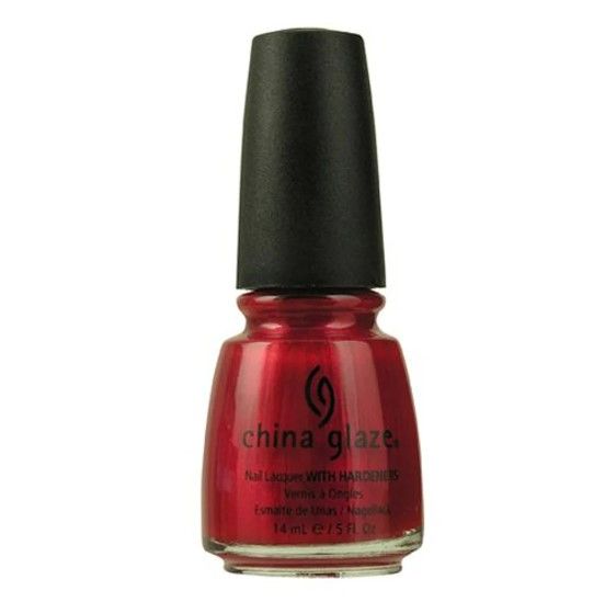 China Glaze 'Red Pearl' Nail Polish 14ml